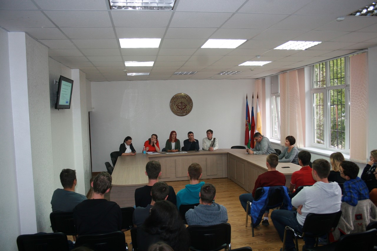 Открытое заседание Молодежного Совета при главе Прикубанского округа