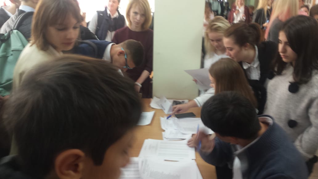 Выборы лидеров и членов ученических Советов прошли в школах Прикубанского округа