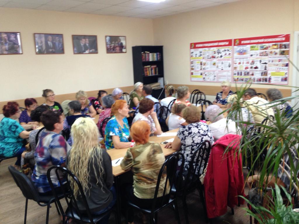 Обучаем избирательному законодательству руководителей  ТОС Карасунского округа