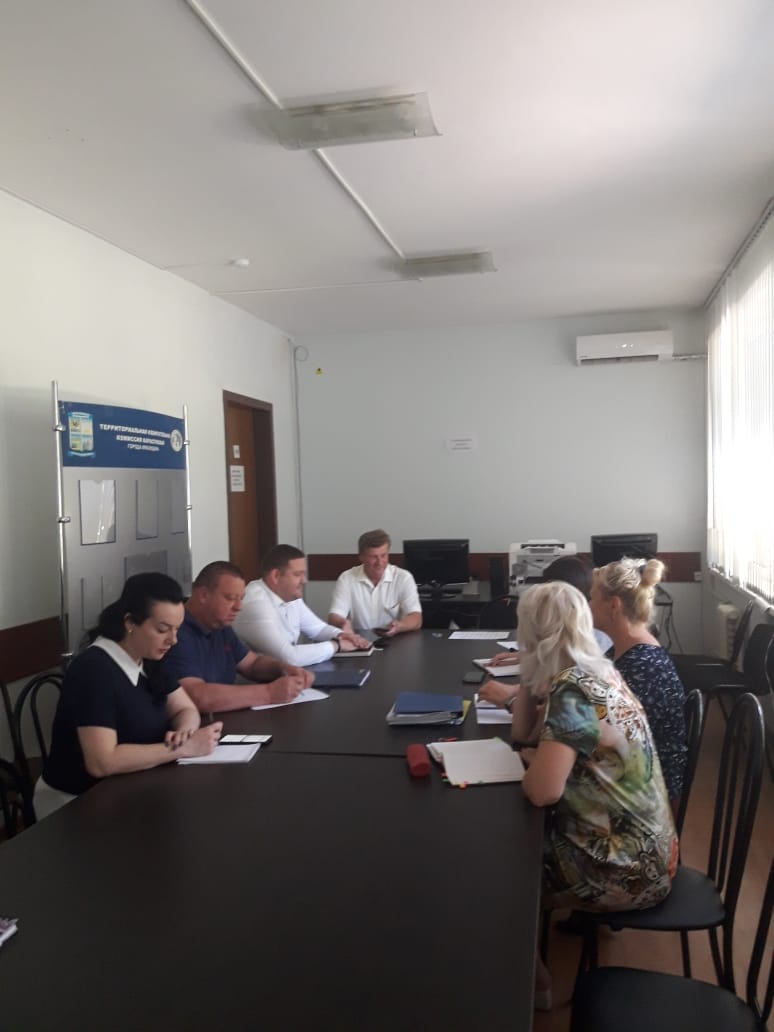 В территориальной избирательной комиссии Карасунская г.Краснодара состоялся обучающий семинар