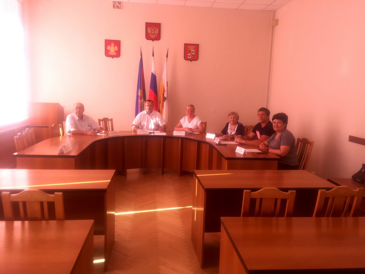 Заседание территориальной избирательной комиссии Западная г. Краснодара
