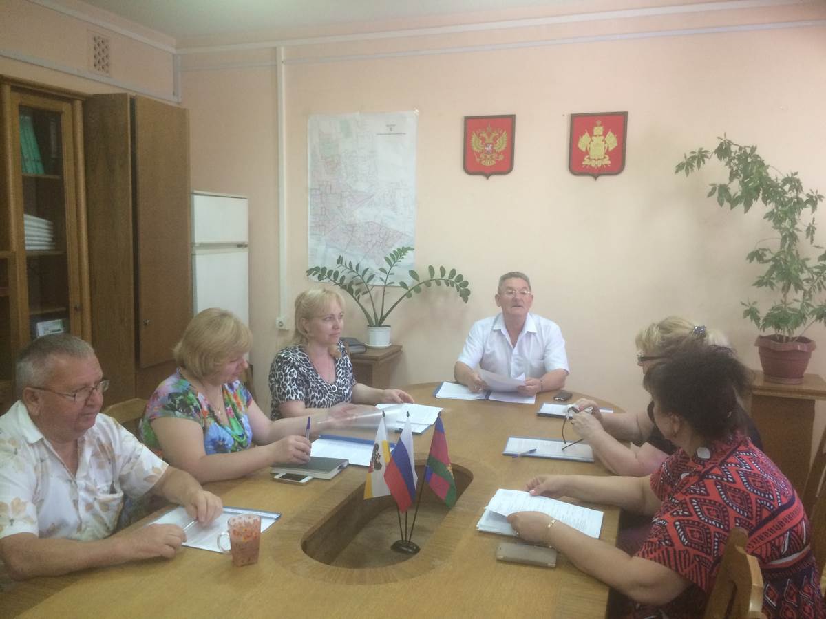 В территориальной избирательной комиссии Центральная г. Краснодара прошло очередное заседание