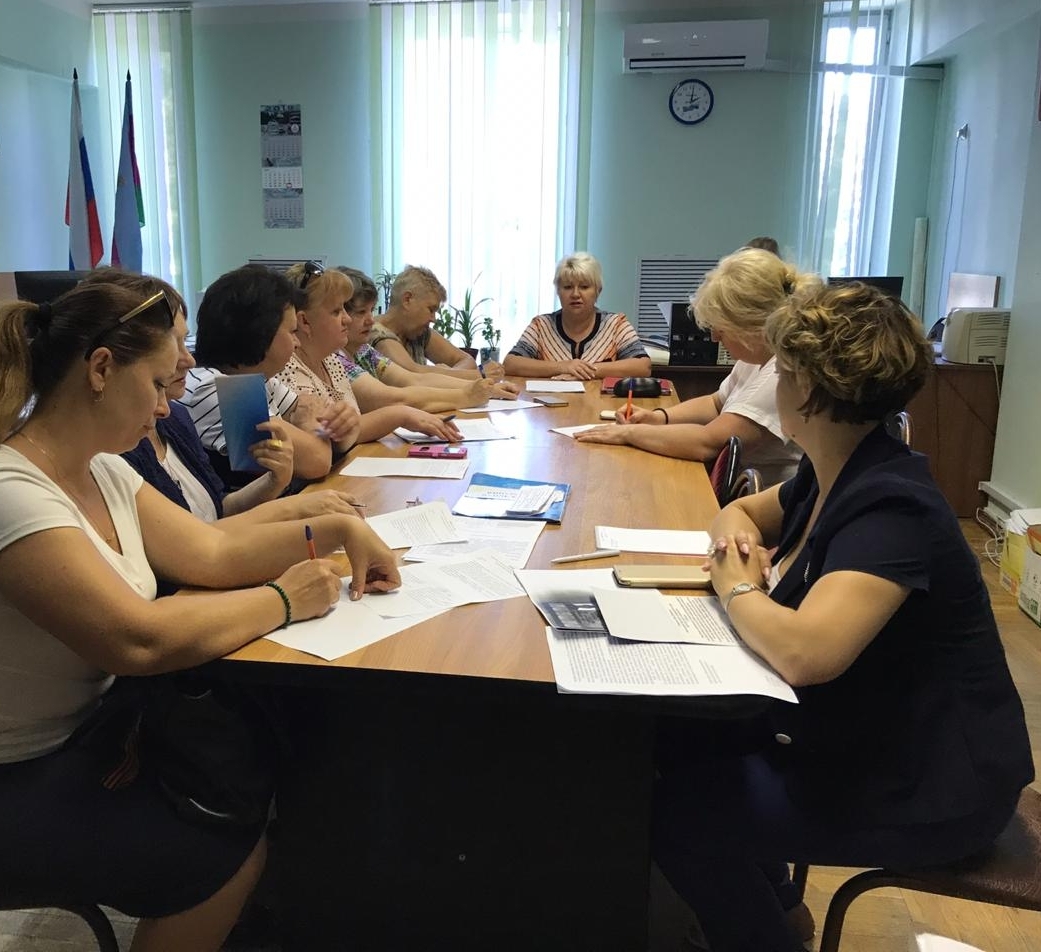 Информационно-разъяснительная встреча с руководителями территориальных центров Карасунского внутригородского округа города Краснодара