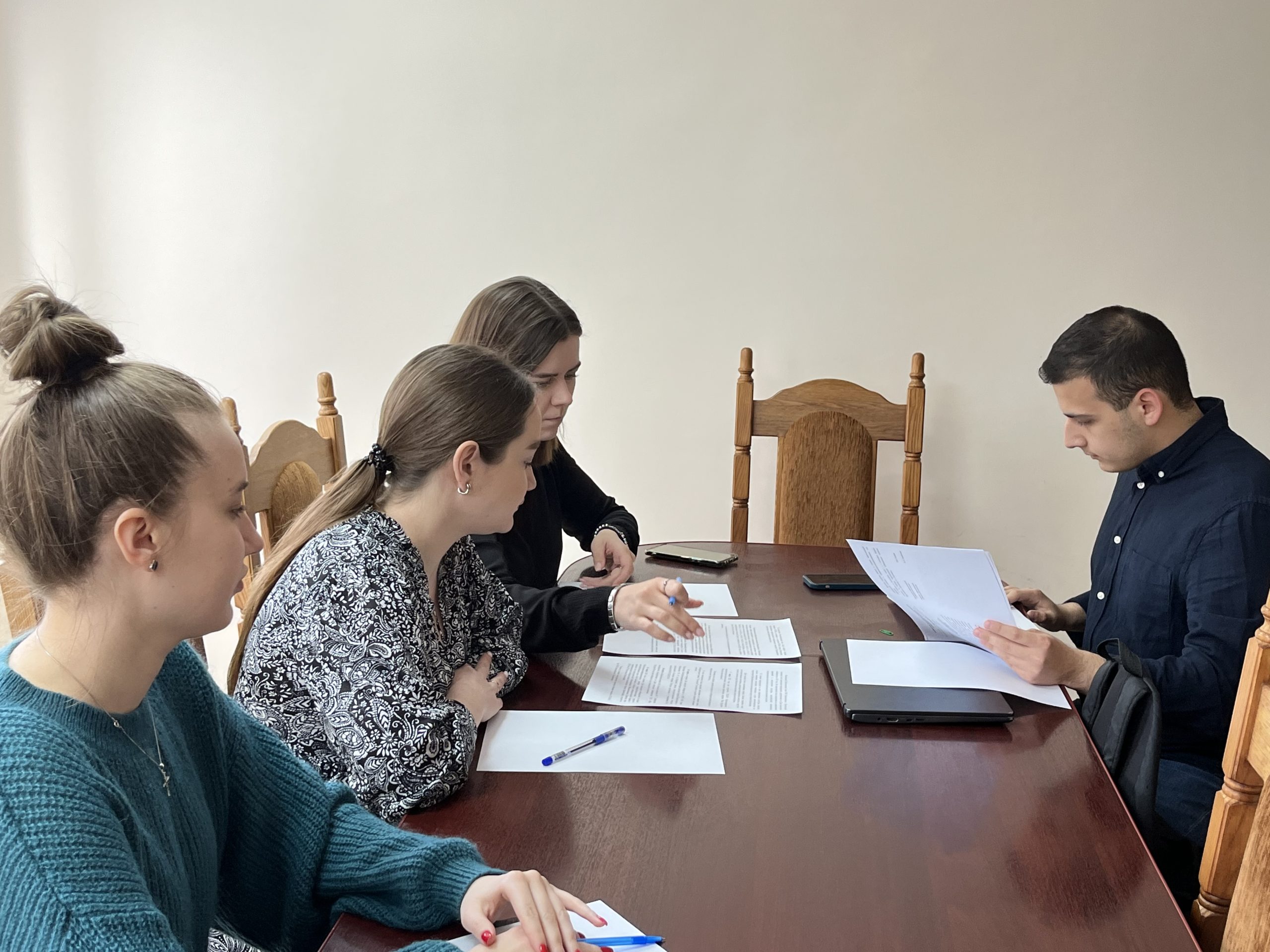 Заседание Молодежного Общественного Совета при территориальной избирательной комиссии Первомайская г. Краснодара