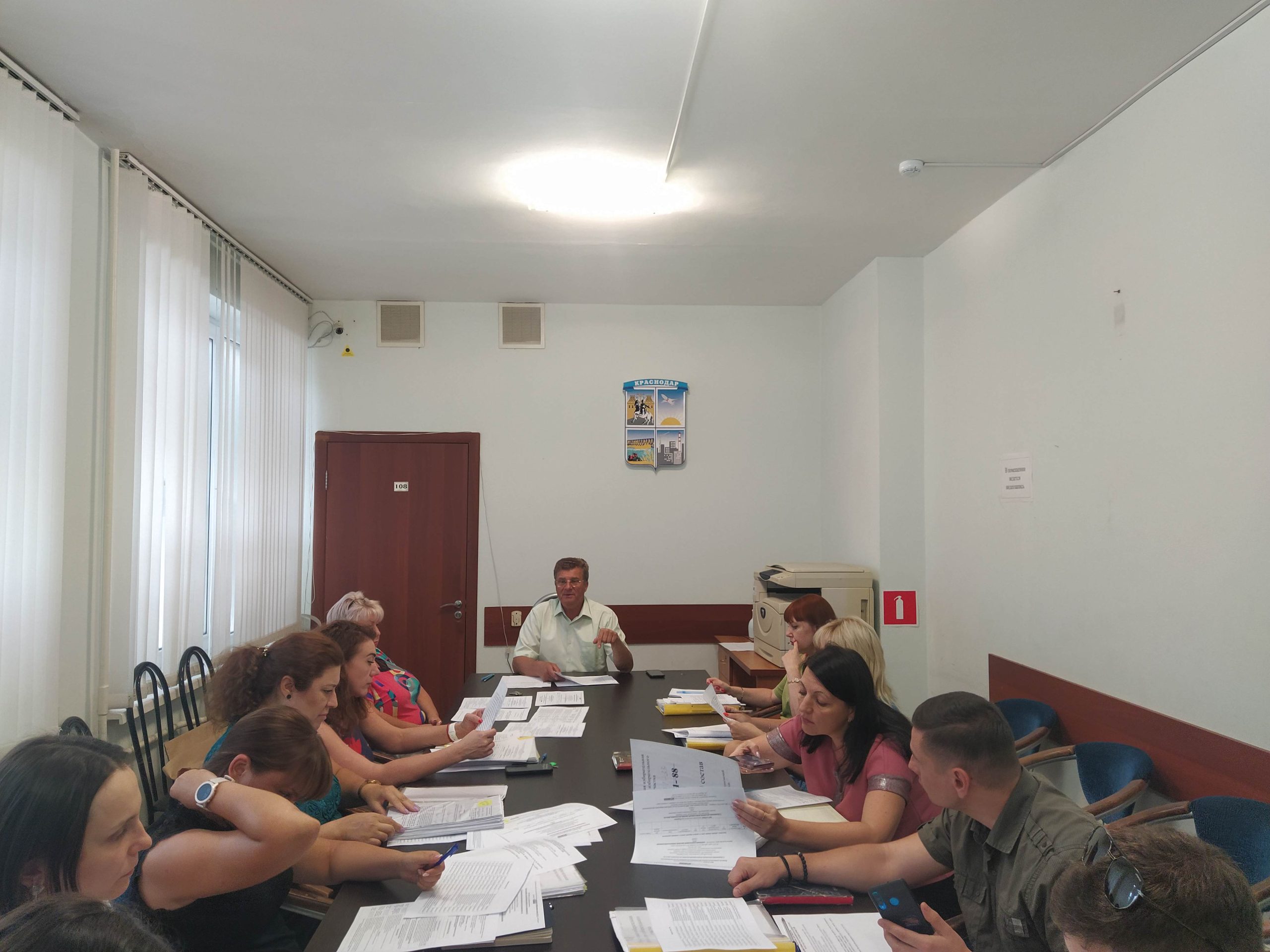 В территориальной избирательной комиссии Карасунская г. Краснодара состоялся обучающий семинар