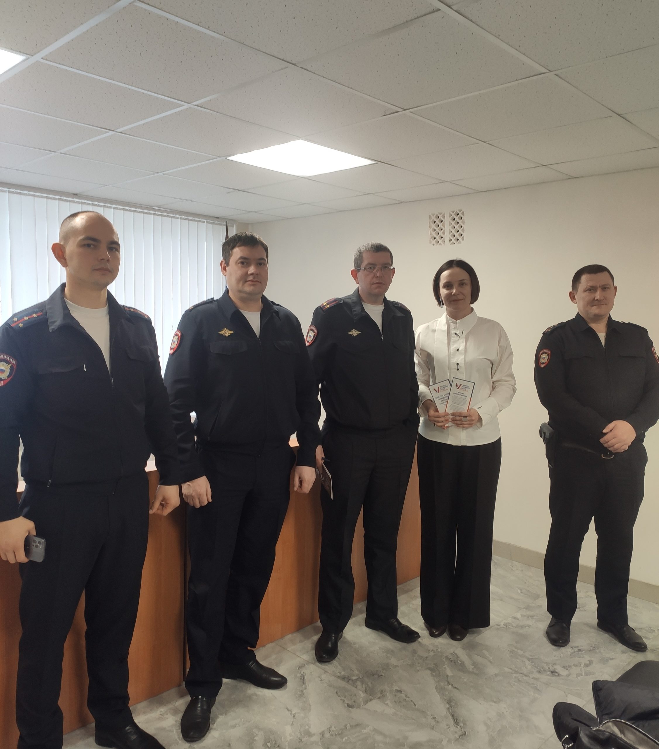 Рабочее совещание с сотрудниками полиции Карасунского округа