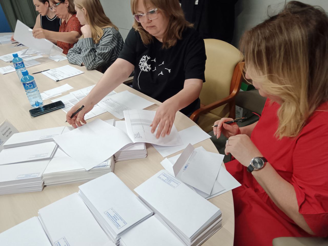 Графики распределения бесплатного эфирного времени и печатной площади для зарегистрированных кандидатов в депутаты городской Думы Краснодара восьмого созыва