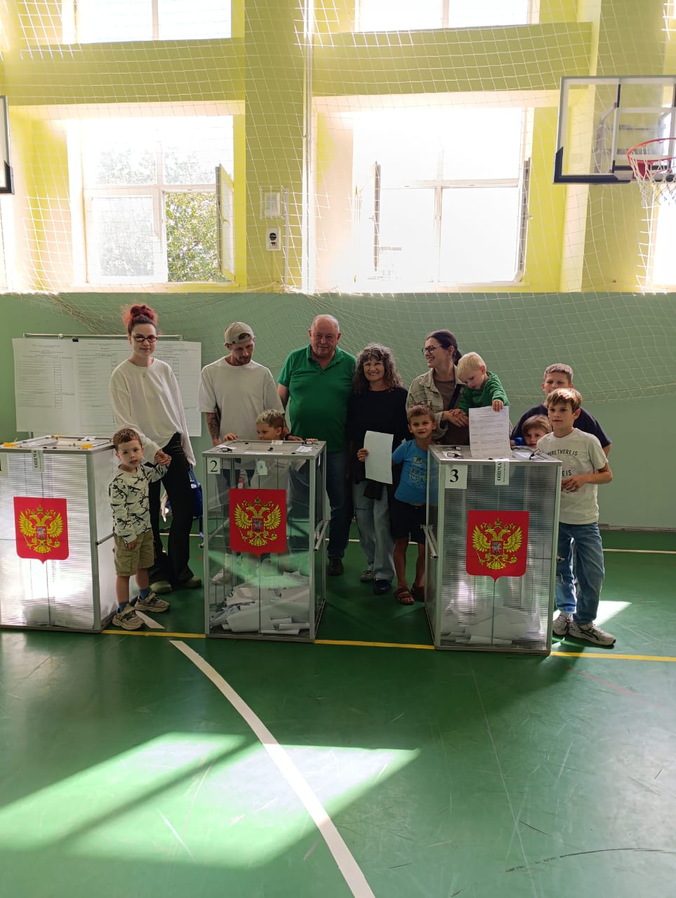 Первый день выборов