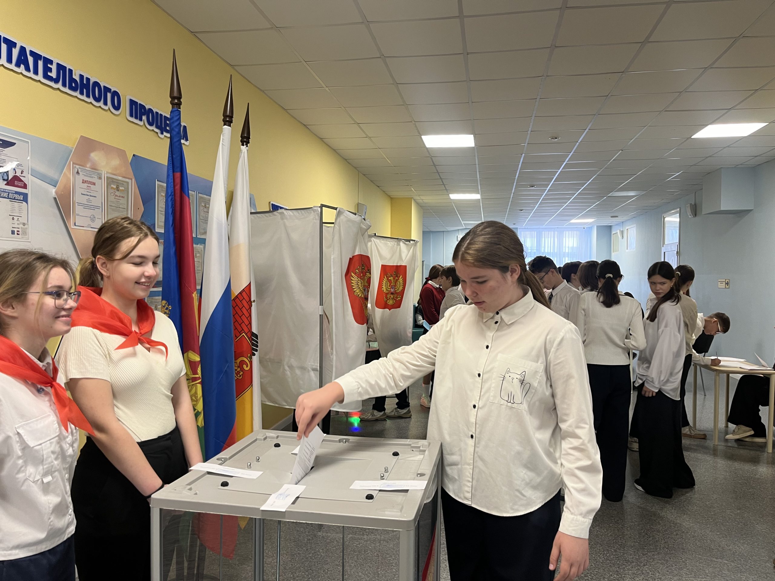Выборы лидеров школьного самоуправления