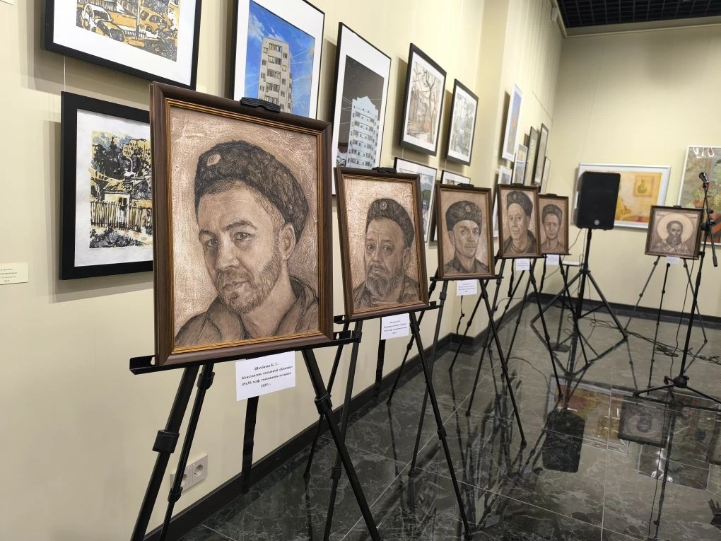 Выставка. Портреты наших казаков, участников СВО