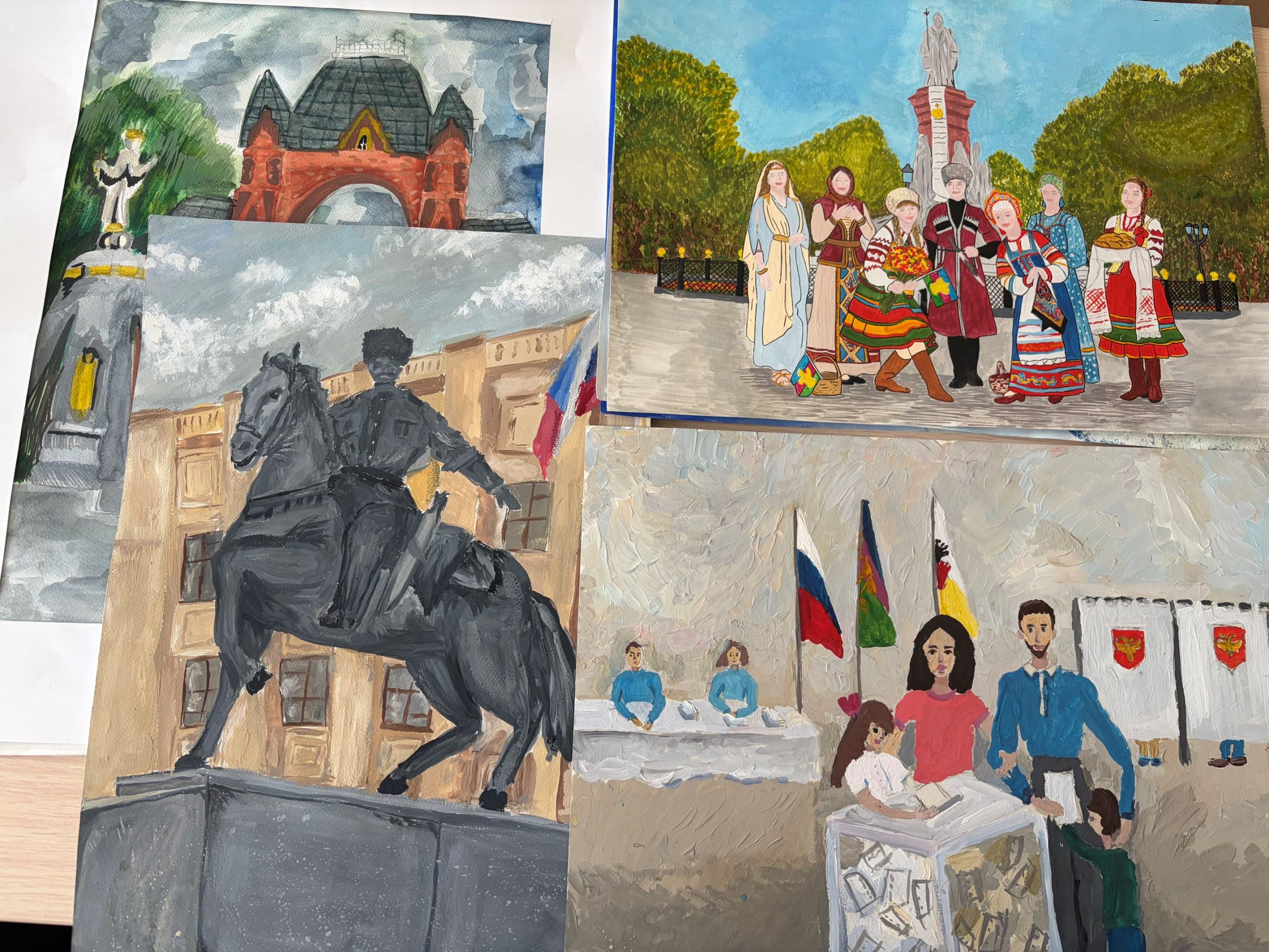 Конкурс рисунка «Единство народов – наш выбор!»