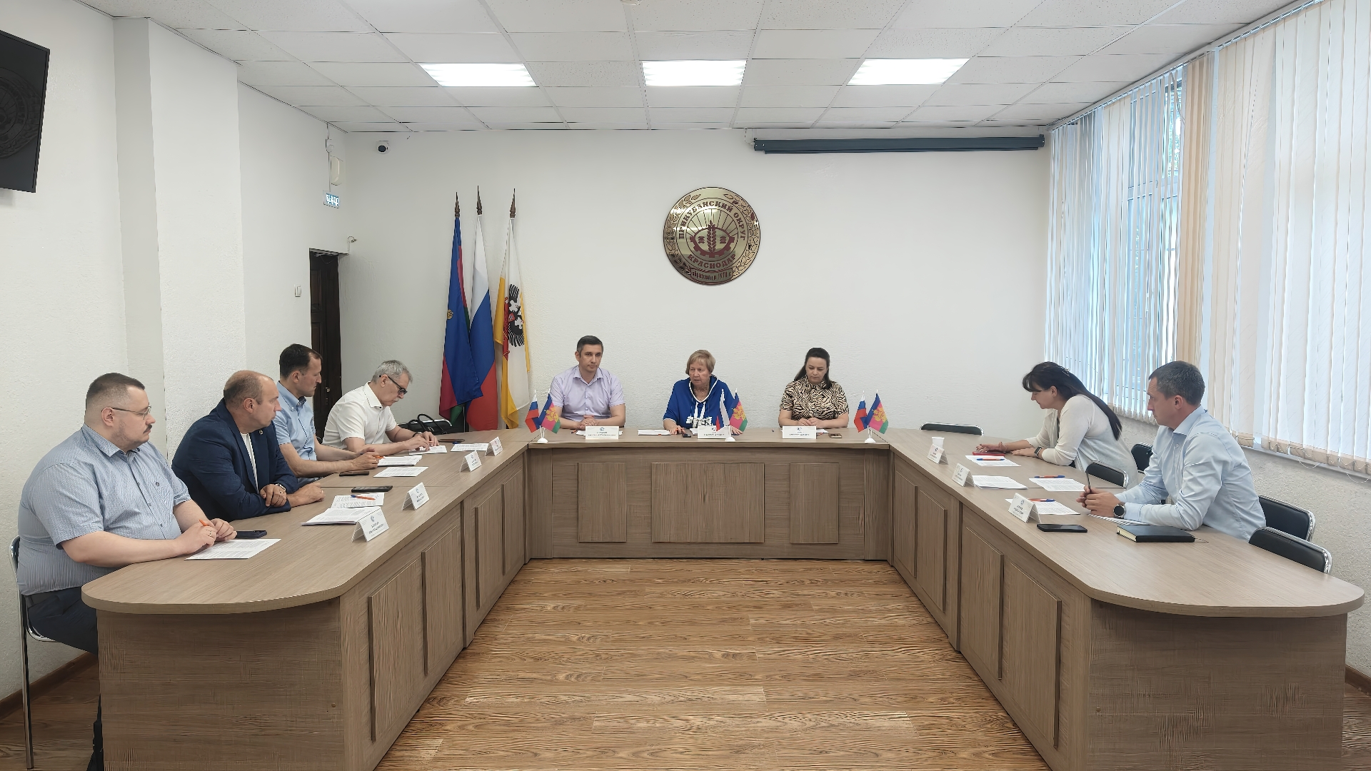 Состоялось заседание ТИК Прикубанская г. Краснодара в статусе окружной избирательной комиссии