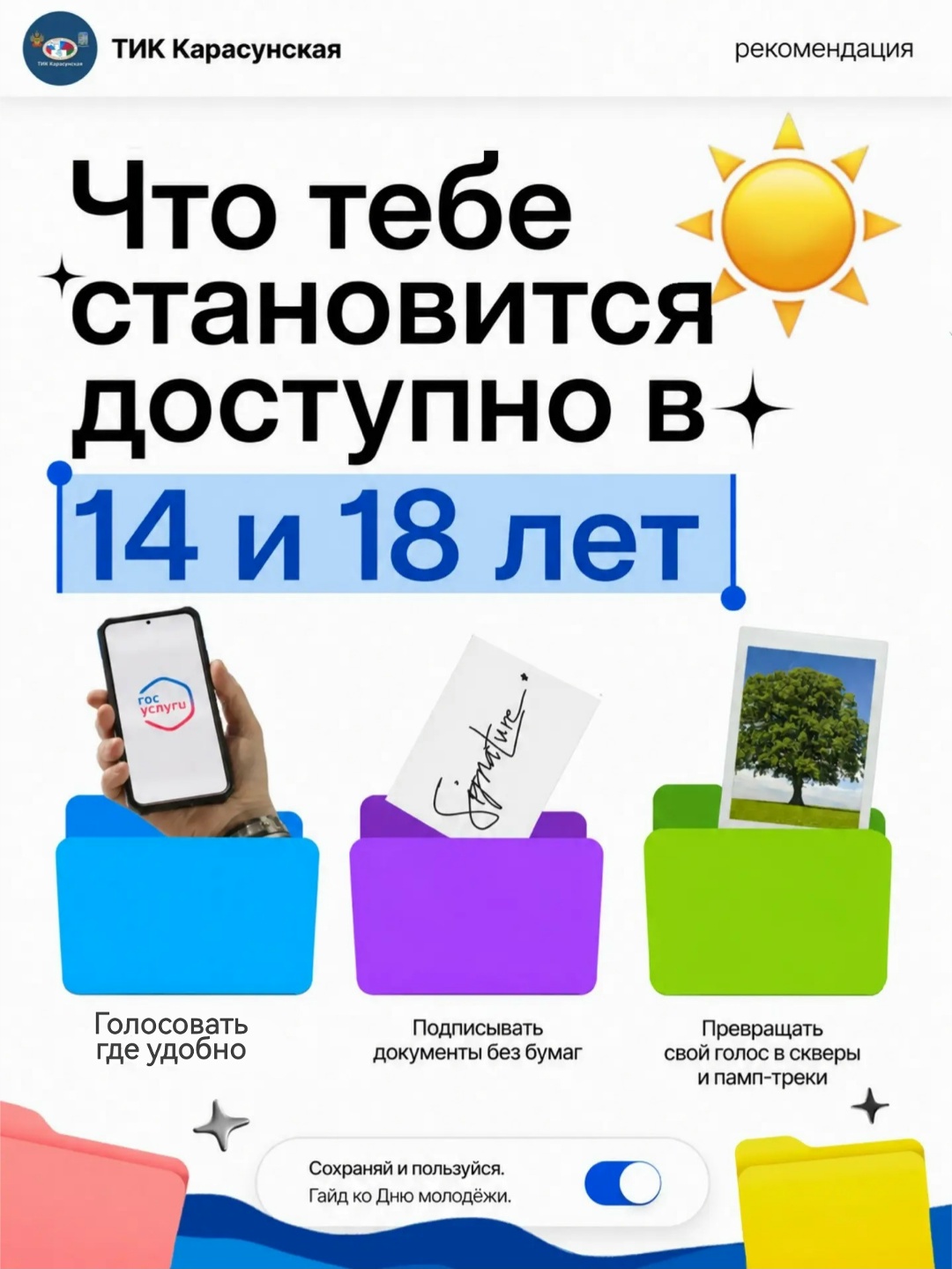 Что меняется, когда тебе исполняется 14 или 18?