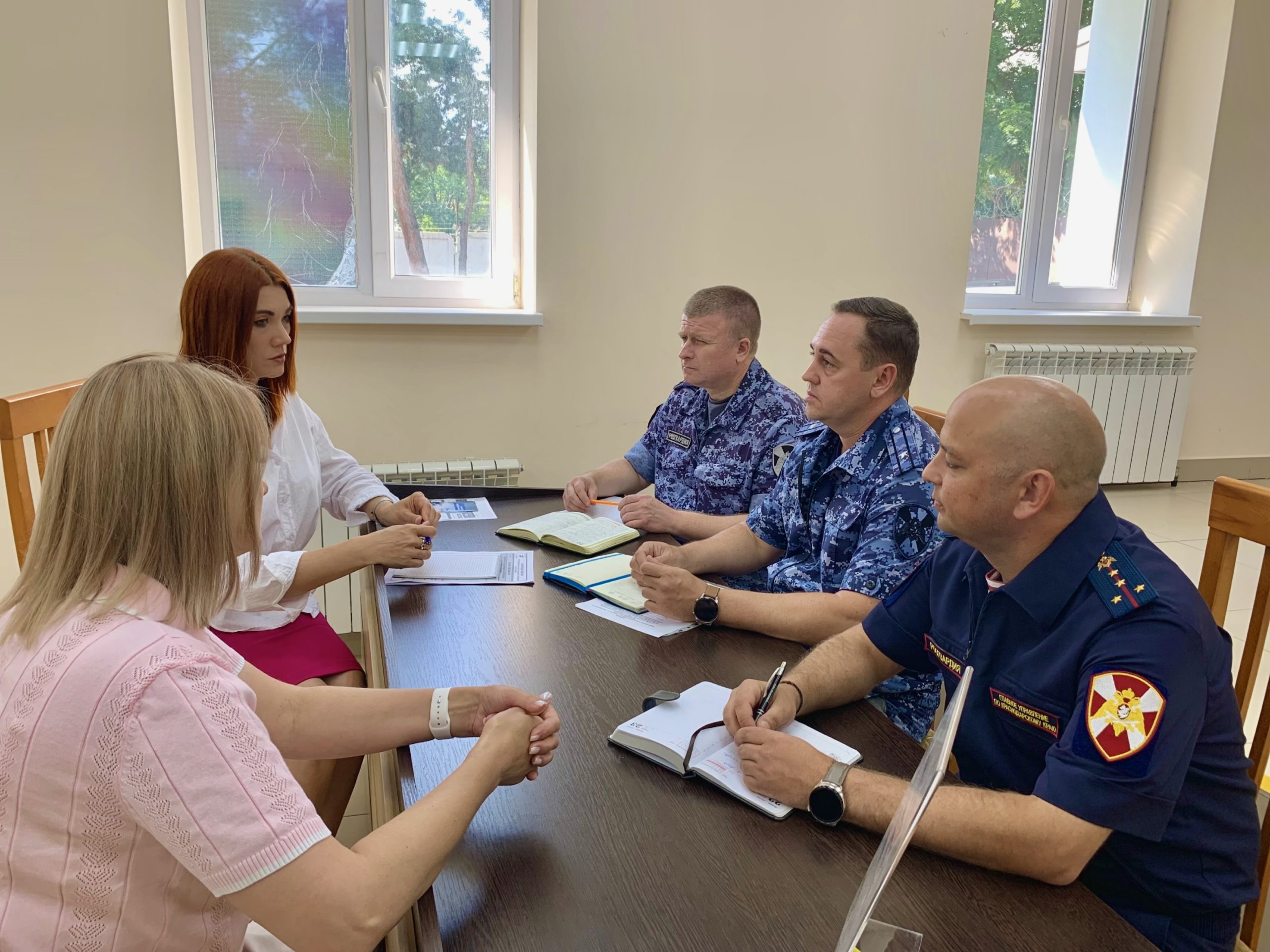 Проведена Рабочая встреча с представителями силовых структур