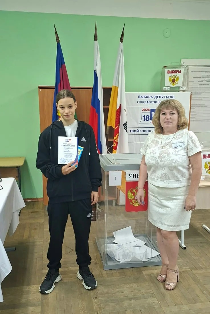 Впервые голосующие молодые избиратели Карасунского округа вдохновляют своим примером, проявляя гражданскую активность
