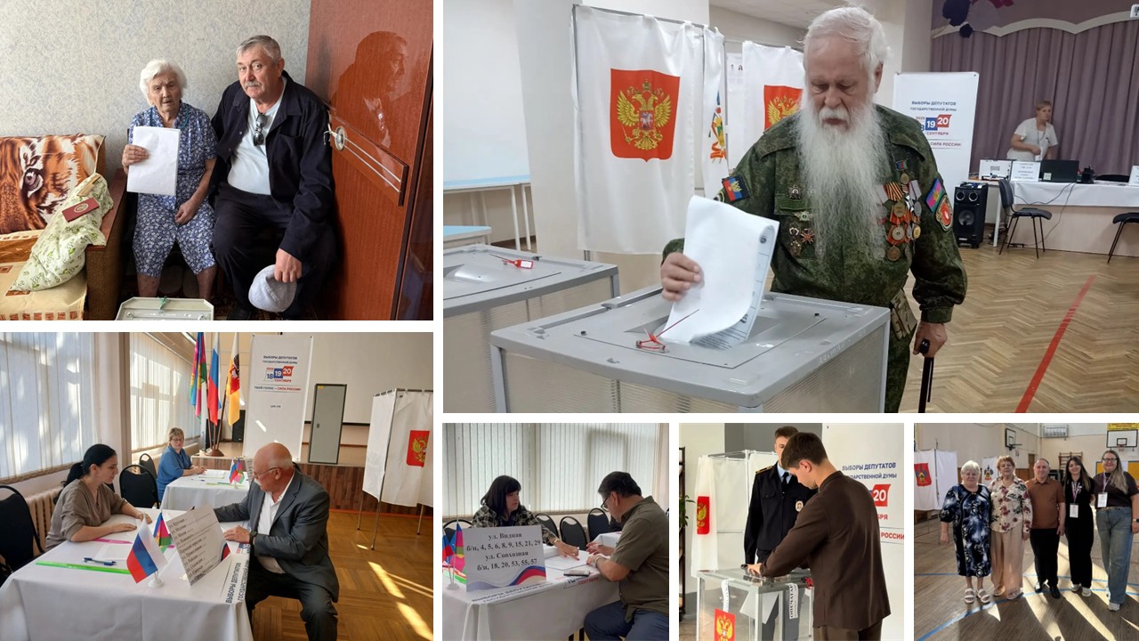 Доброжелательная атмосфера и хорошее настроение на всех избирательных участках!